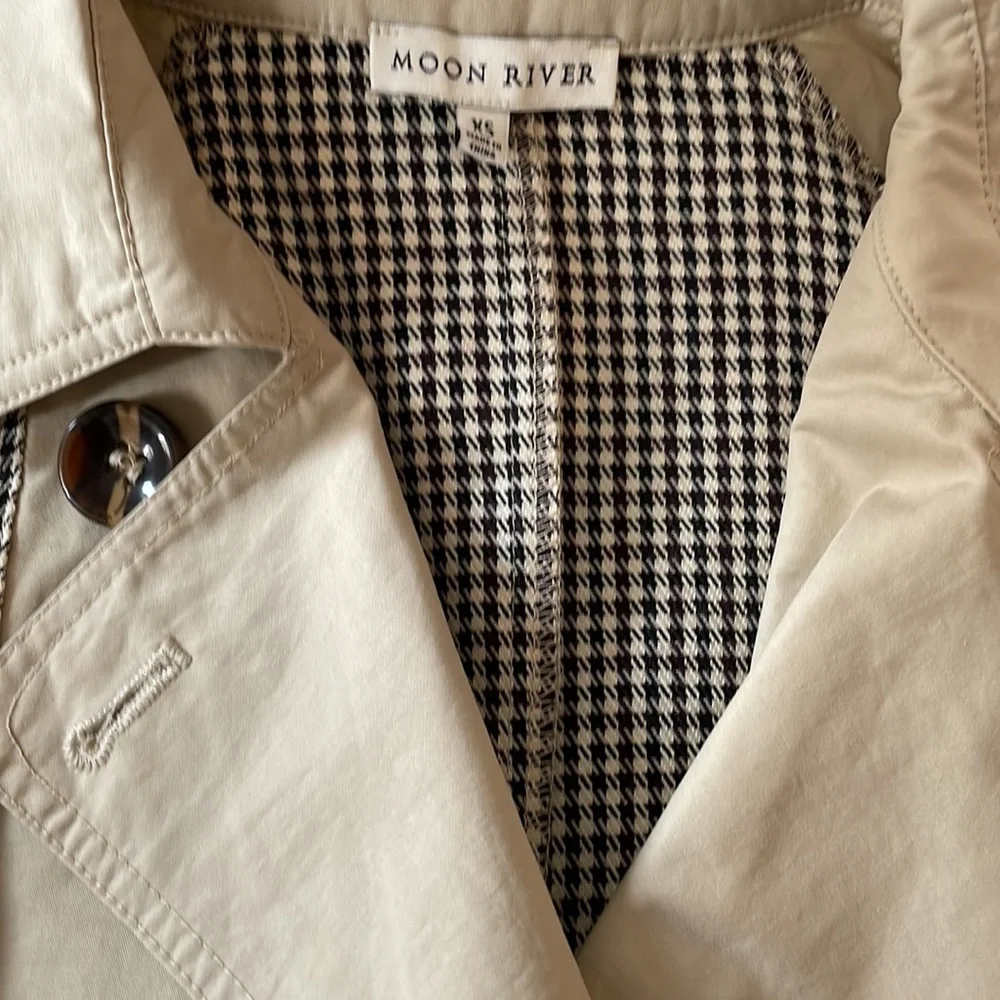 Anthropologie Moon River Natasia Trench Coat - Picture 6 of 16